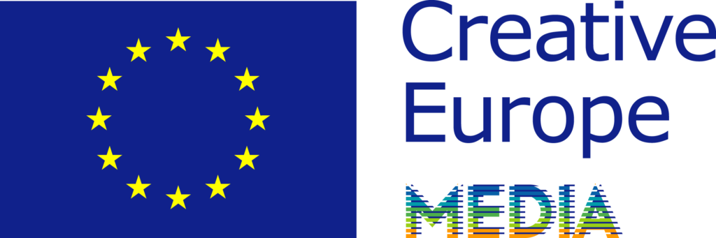 EU flag Crea EU + MEDIA EN